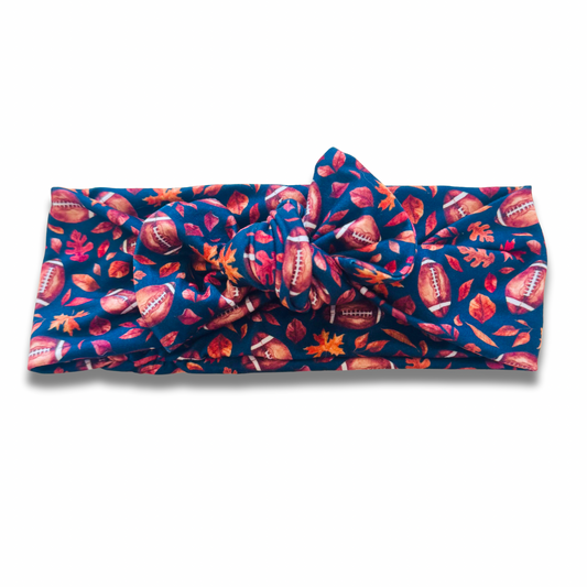 Fall Football Sweetie Headband Sewing Sweethearts
