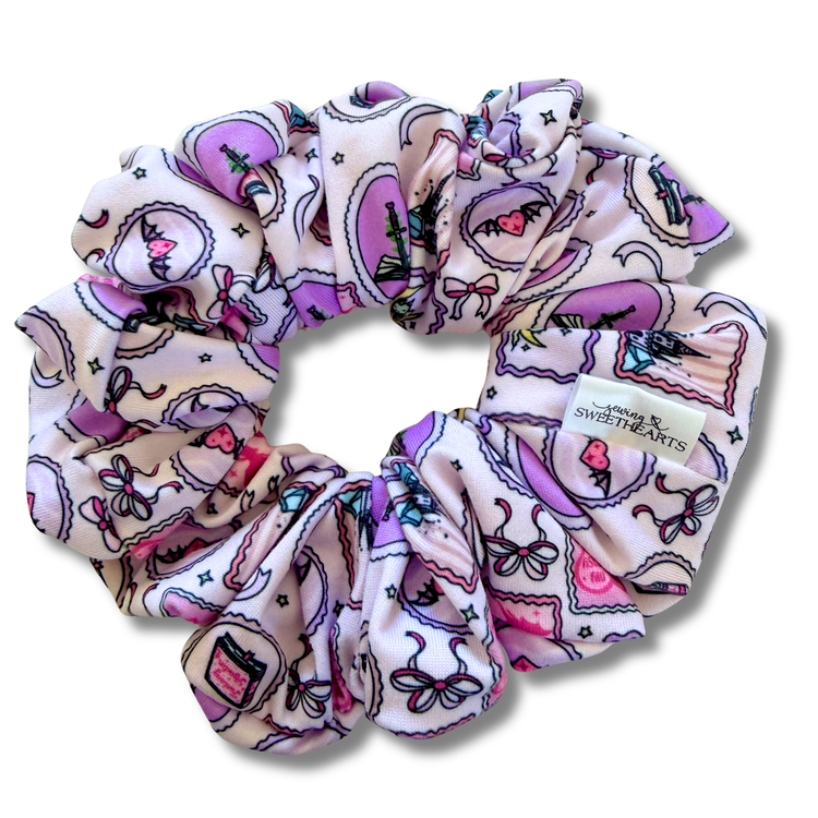 Romantasy Stamps Scrunchie Sewing Sweethearts