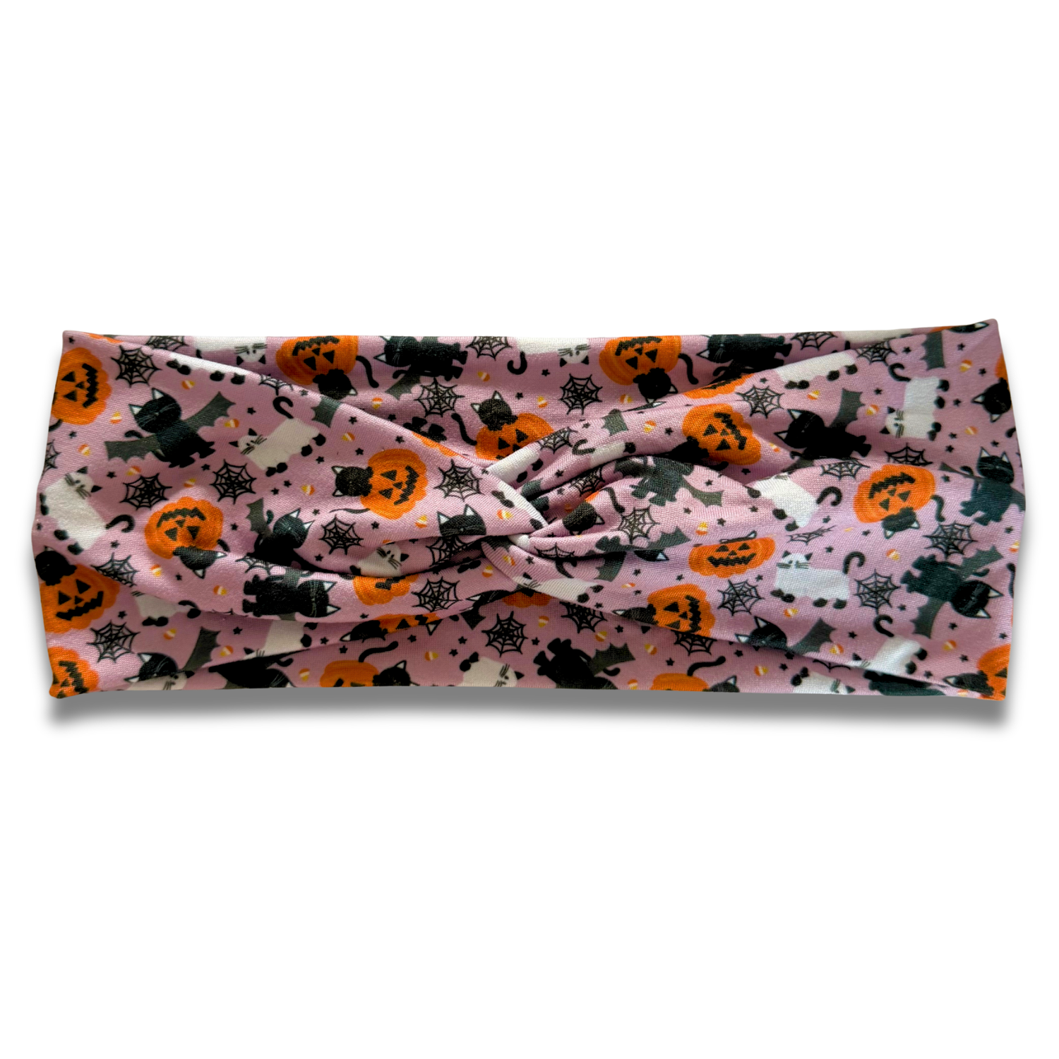 Spooky Cats Sweetheart Headband (or removable tie option) Sewing Sweethearts Sweetheart