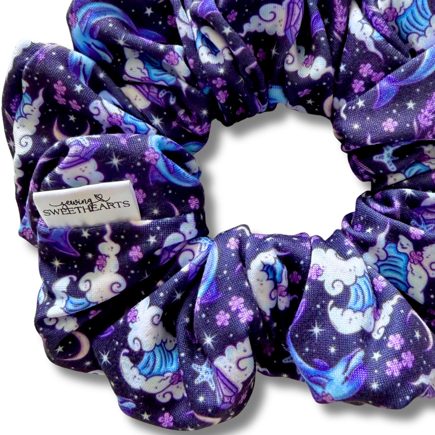 Dolphins Scrunchie Sewing Sweethearts