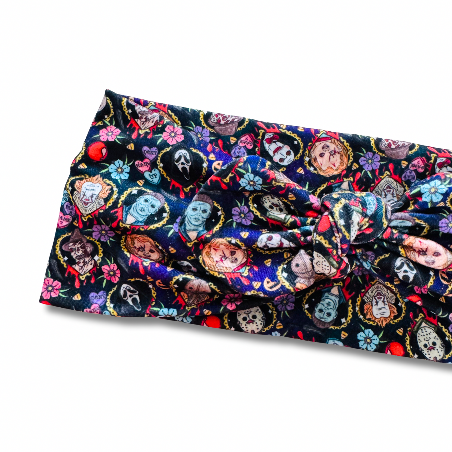 Horror Guys Sweetheart Headband (or removable tie option) Sewing Sweethearts