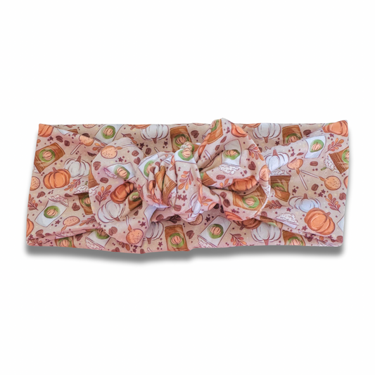 Pumpkins & Coffees Sweetie Headband Sewing Sweethearts