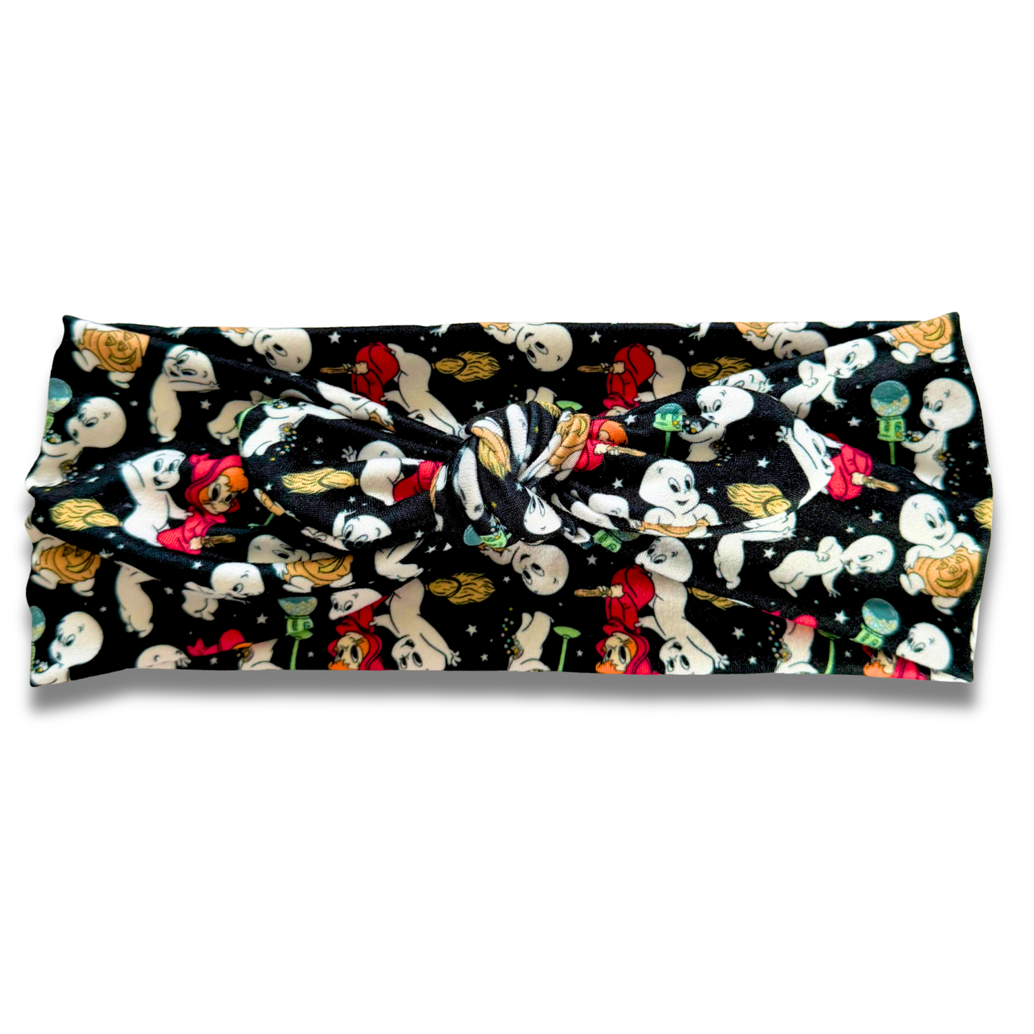 Famous Ghost Sweetheart Headband (or removable tie option) Sewing Sweethearts Sweetheart with Removable Tie