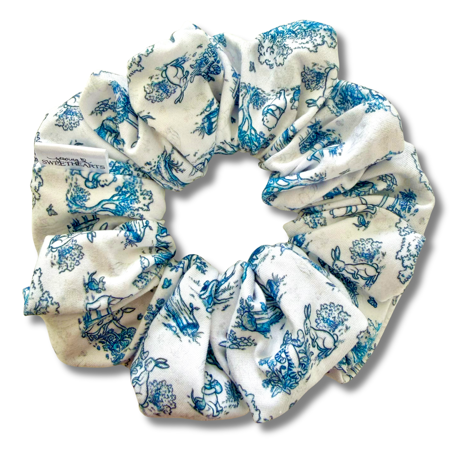 Vintage Honey Bear Scrunchie Sewing Sweethearts