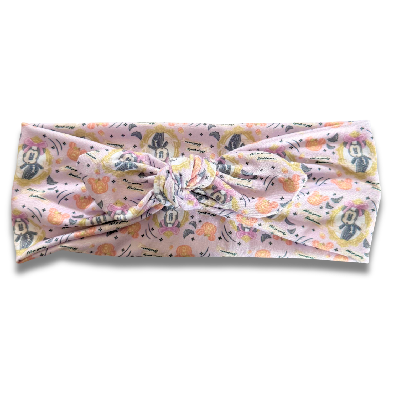 Not So Scary Mouse Sweetheart Headband (or removable tie option) Sewing Sweethearts Sweetheart with Removable Tie