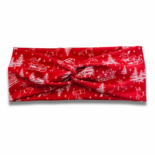 Sleigh Ride Sweetheart Headband (or removable tie option)