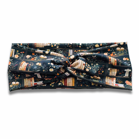 Library Garden Sweetheart Headband (or removable tie option) Sewing Sweethearts Sweetheart