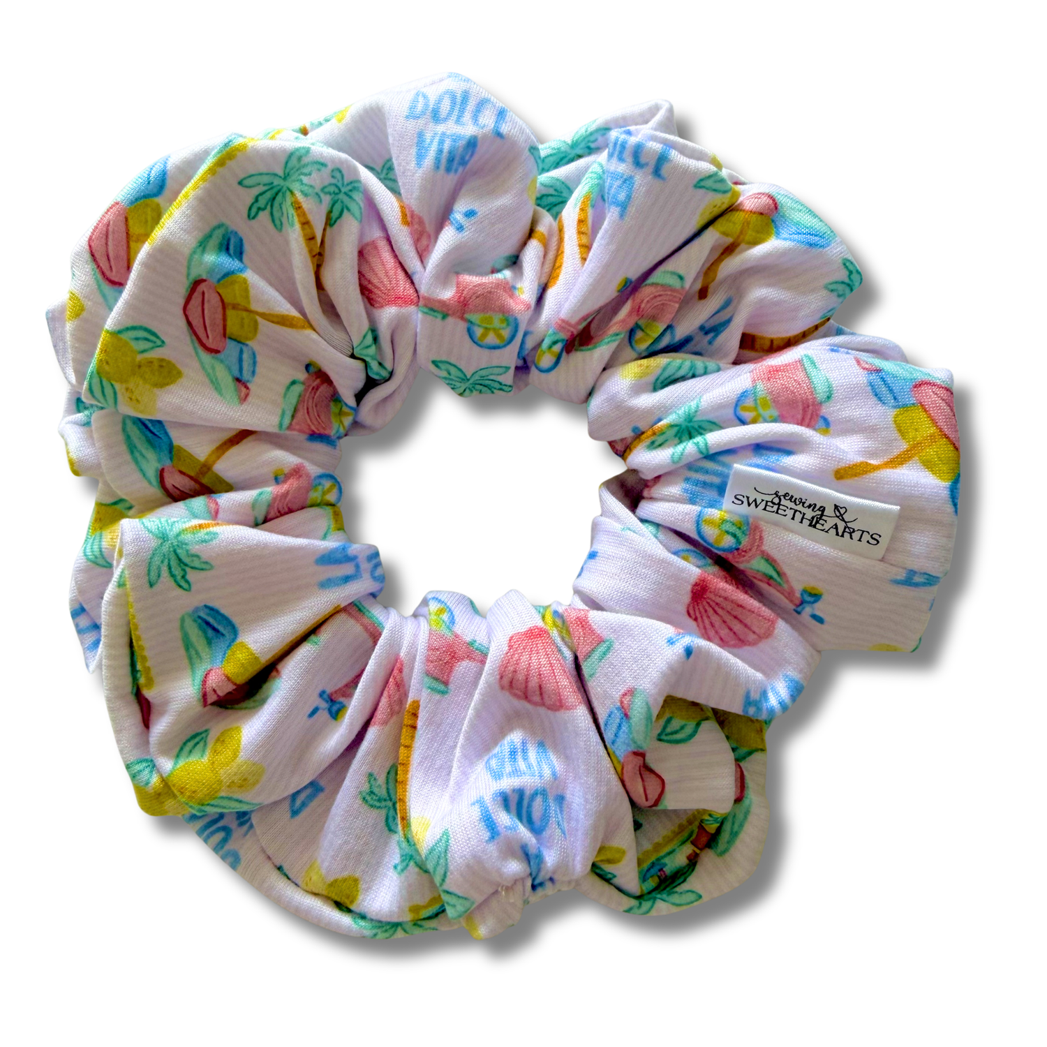 Italian Summer Scrunchie Sewing Sweethearts
