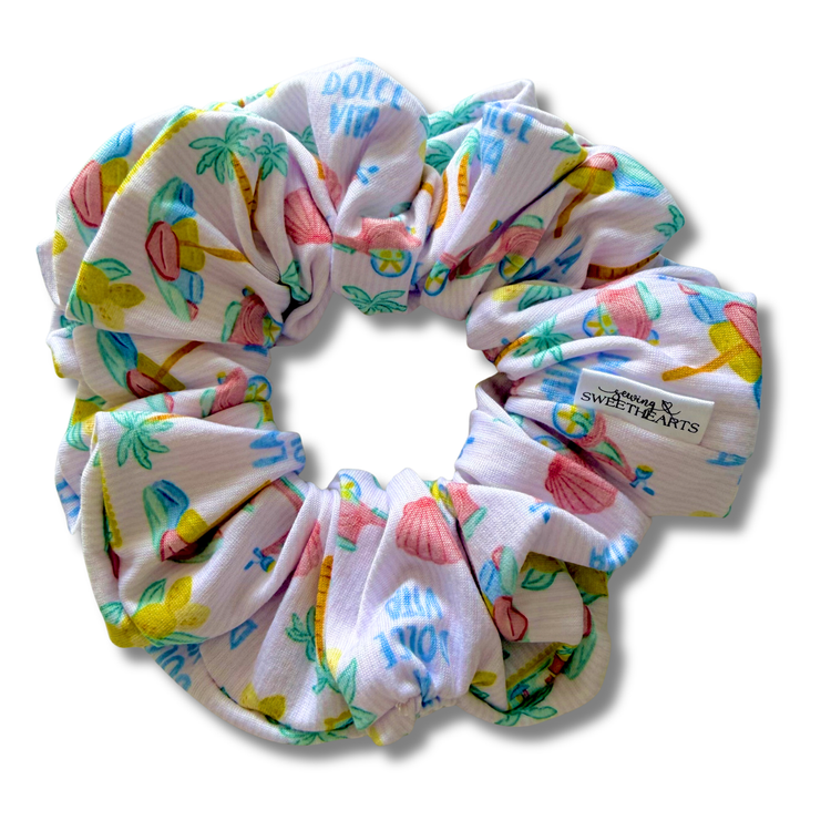 Italian Summer Scrunchie Sewing Sweethearts