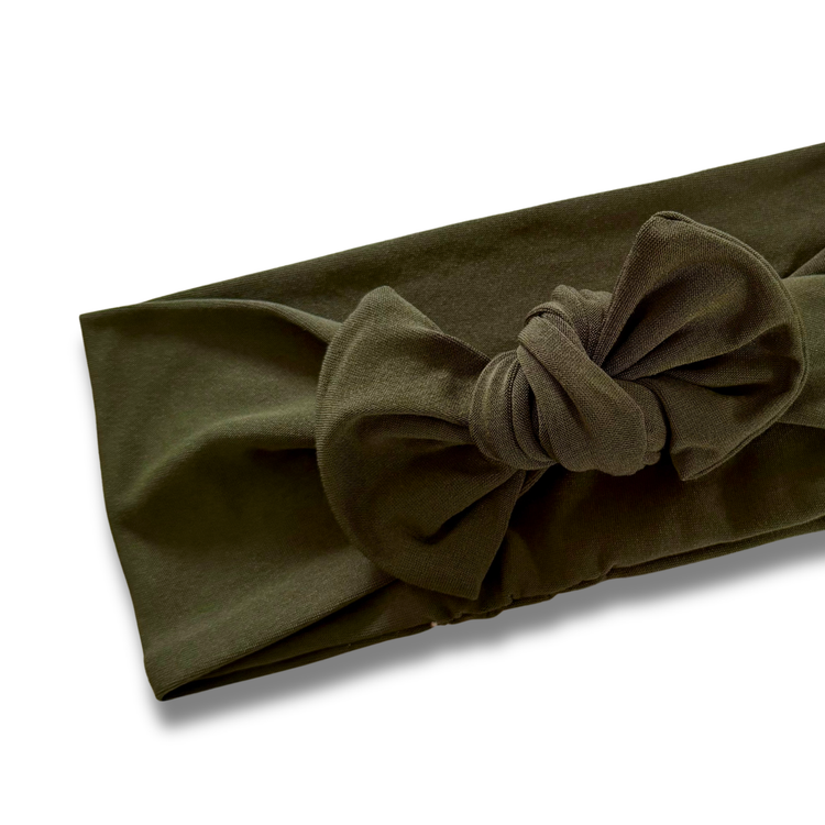 Olive Sweetie Headband Sewing Sweethearts