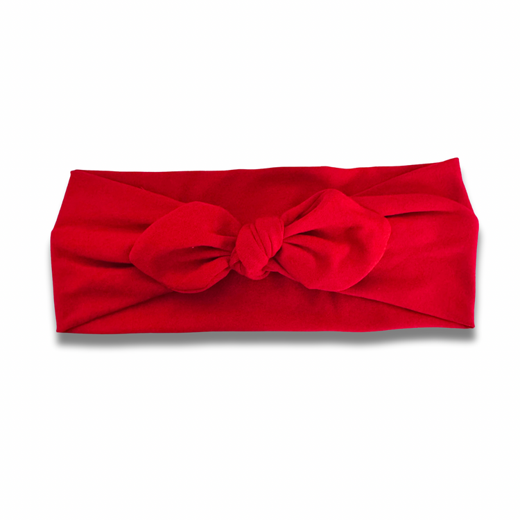 Red Sweetheart Headband (or removable tie option)