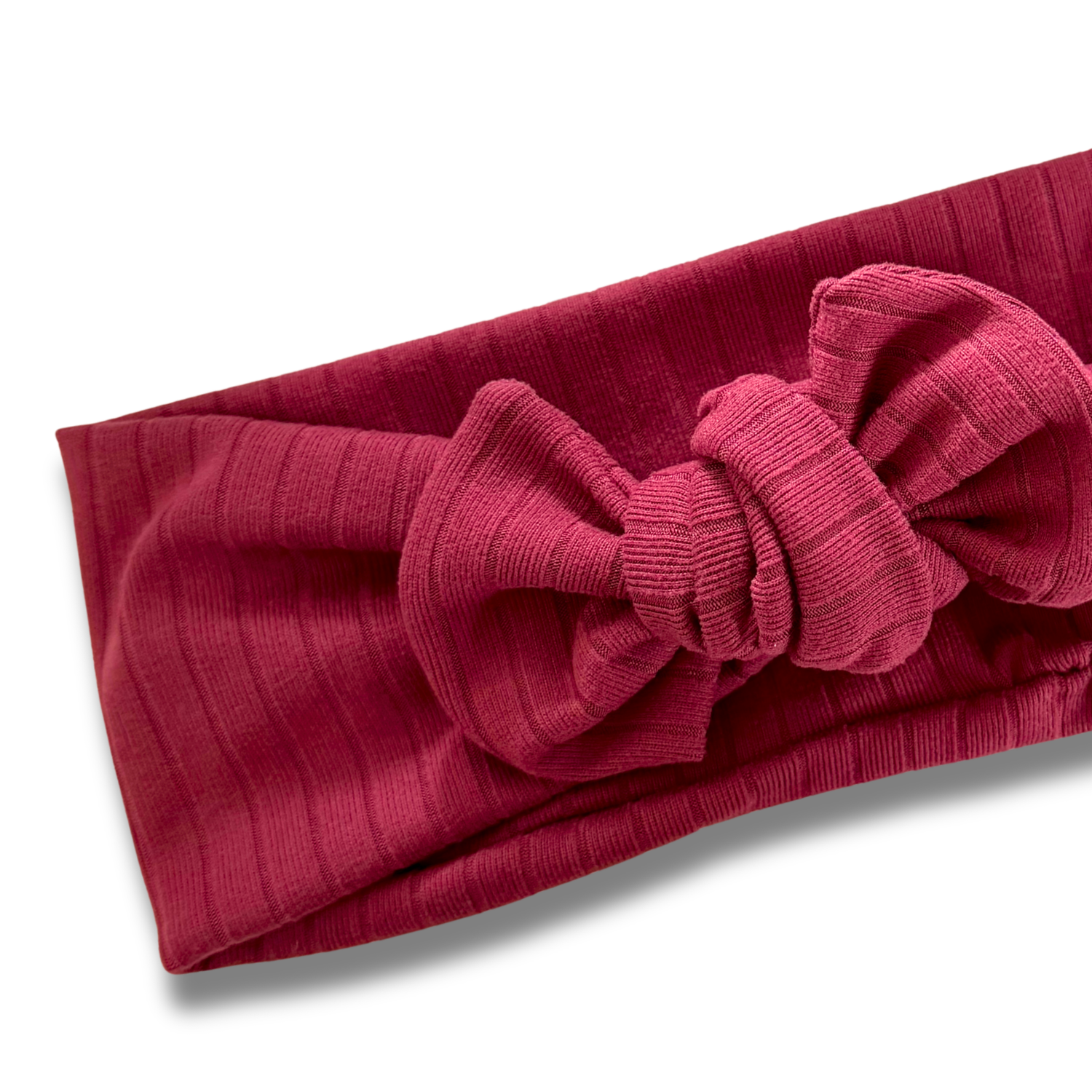 Rosewood Ribbed Sweetie Headband Sewing Sweethearts