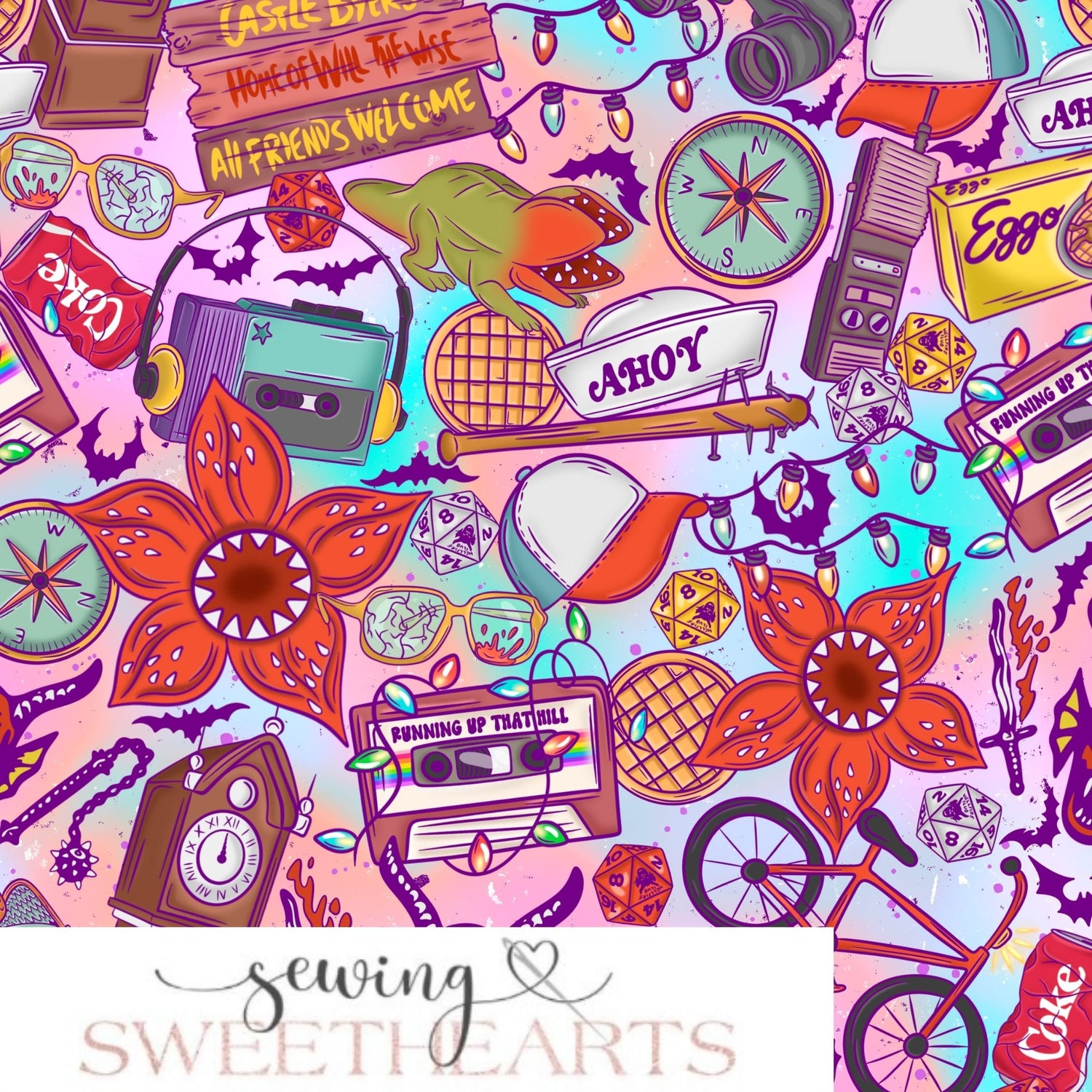 Strange Minky Blanket PREORDER (~4 weeks before shipping) Sewing Sweethearts