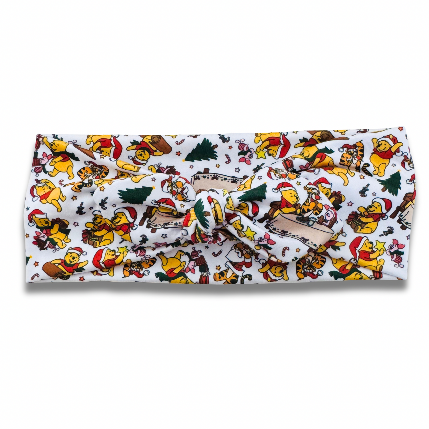 Hundred Acre Holiday Sweetheart Headband (or removable tie option) Sewing Sweethearts Sweetheart with Removable Tie