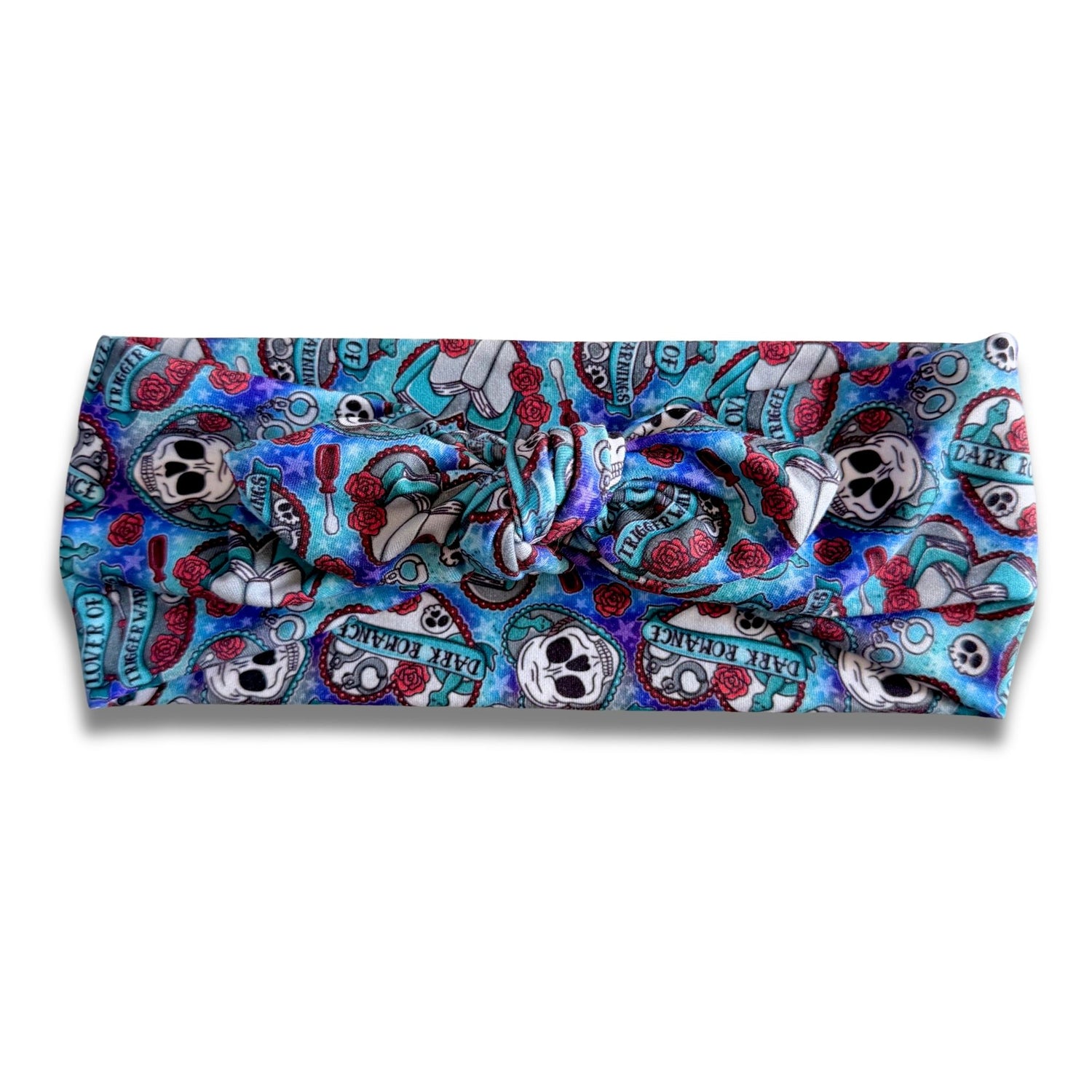 Lover of Trigger Warnings Sweetheart Headband (or removable tie option) Sewing Sweethearts Sweetheart with Removable Tie