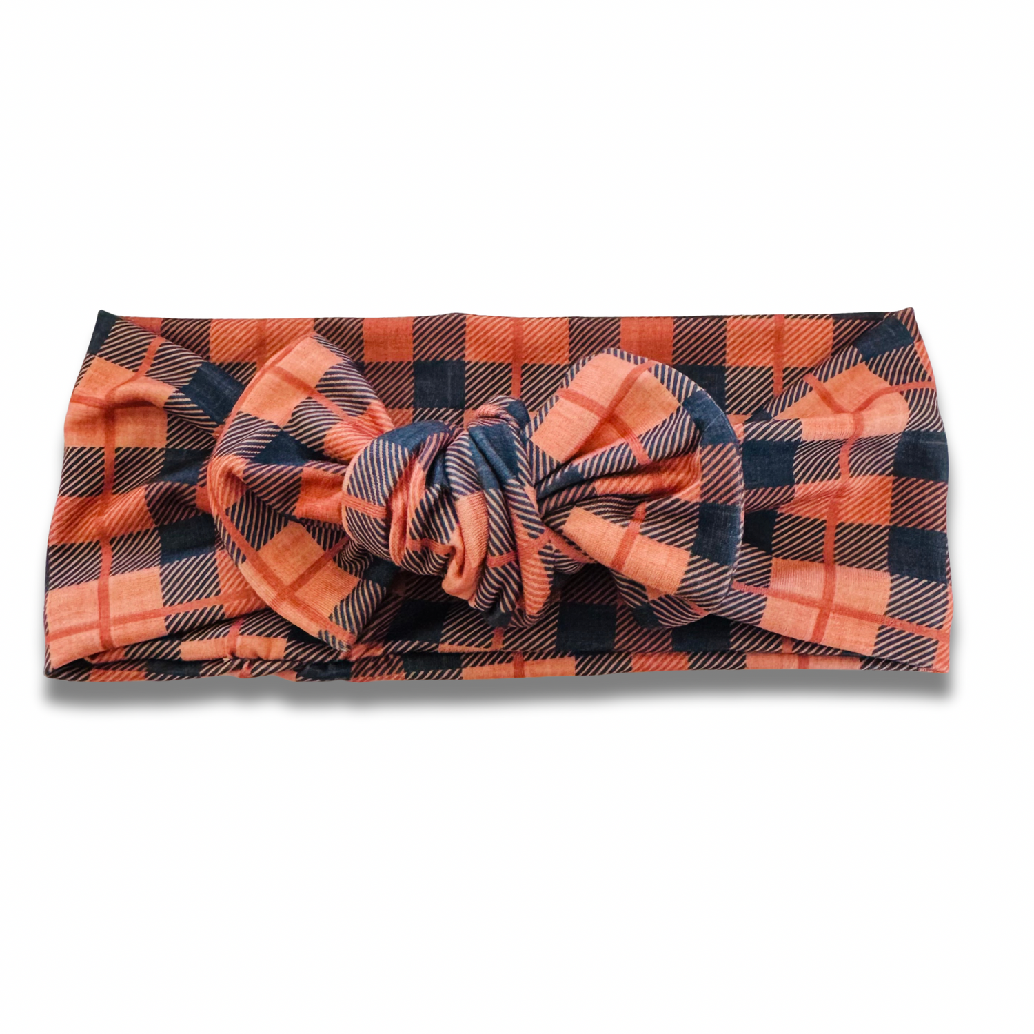 Harvest Plaid Sweetie Headband Sewing Sweethearts