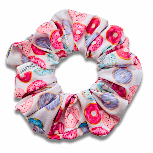 Donuts Scrunchie Sewing Sweethearts