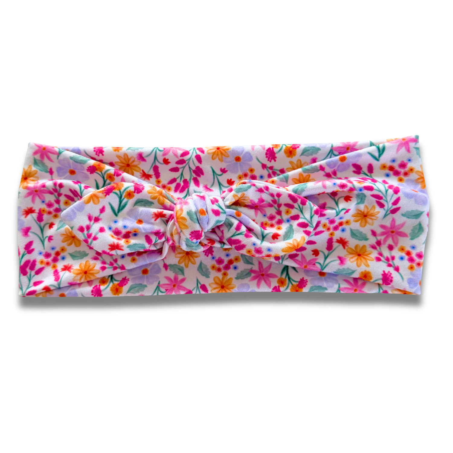 Summer Garden Sweetheart Headband (or removable tie option) Sewing Sweethearts Sweetheart with Removable Tie