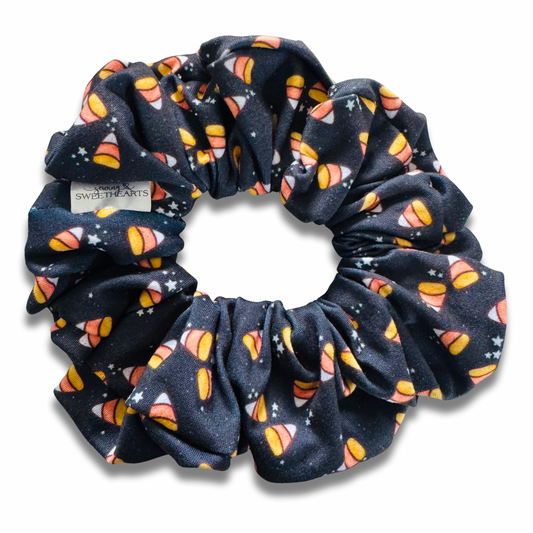 Candy Corn Scrunchie Sewing Sweethearts