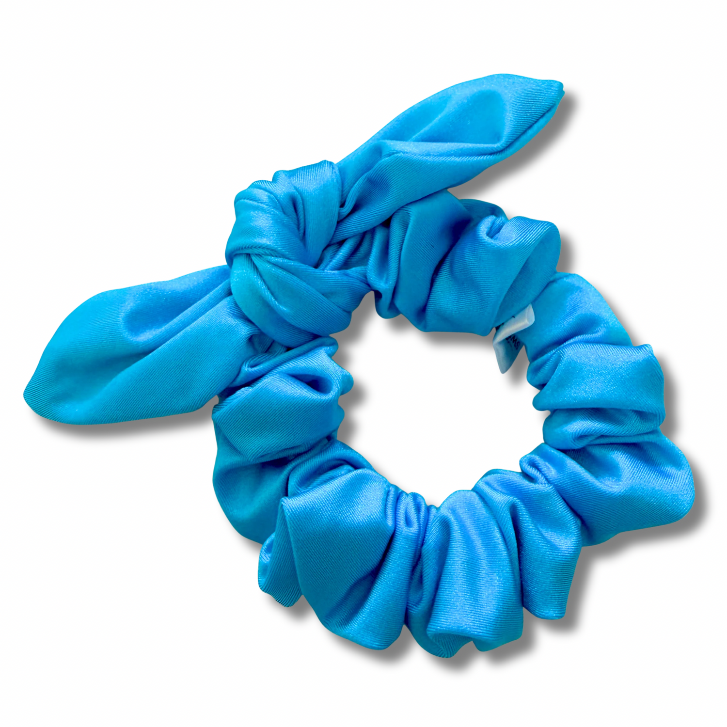 Aqua Swim Bow Scrunchie Sewing Sweethearts