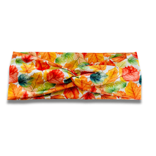 Bright Fall Leaves Sweetheart Headband Sewing Sweethearts