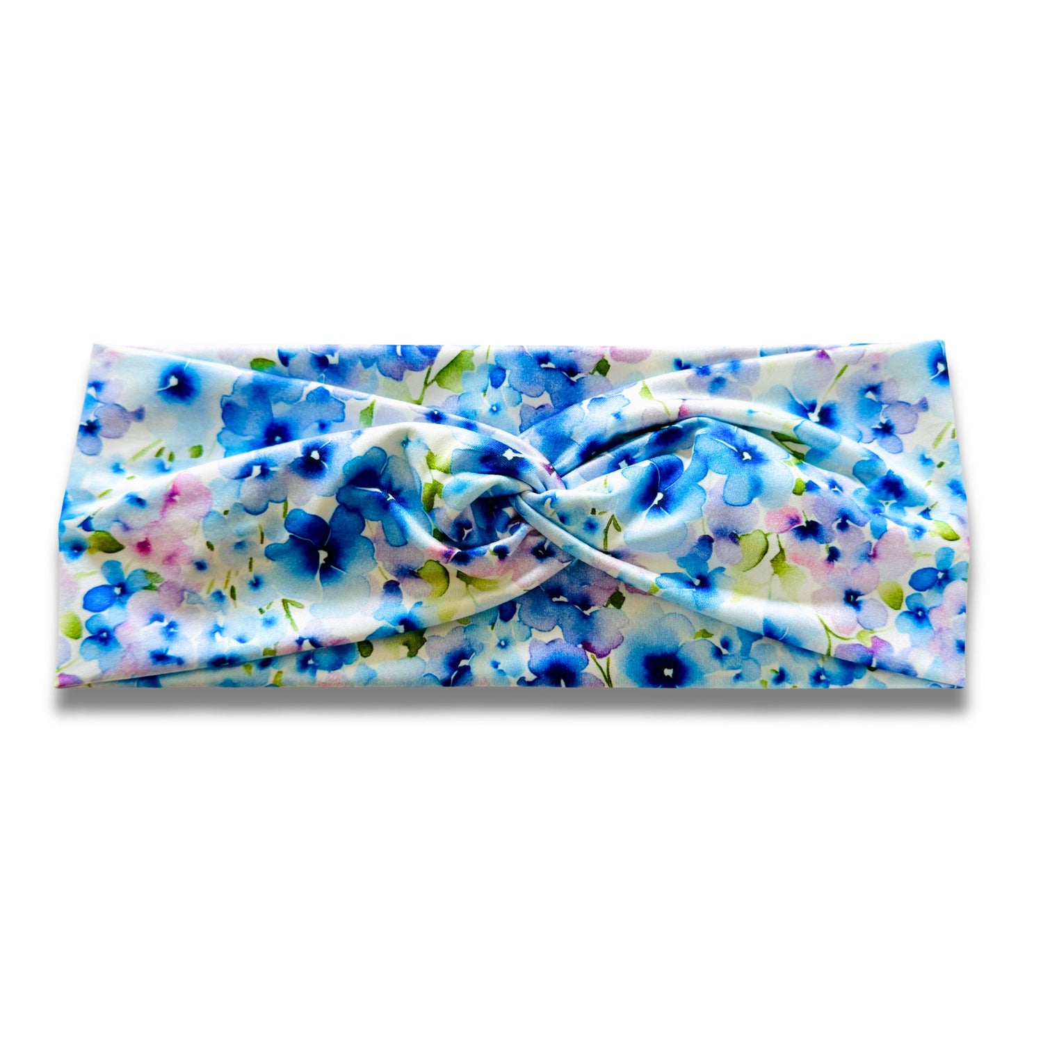 Blue Pansies Sweetheart (or removable tie option)  Sewing Sweethearts Sweetheart  