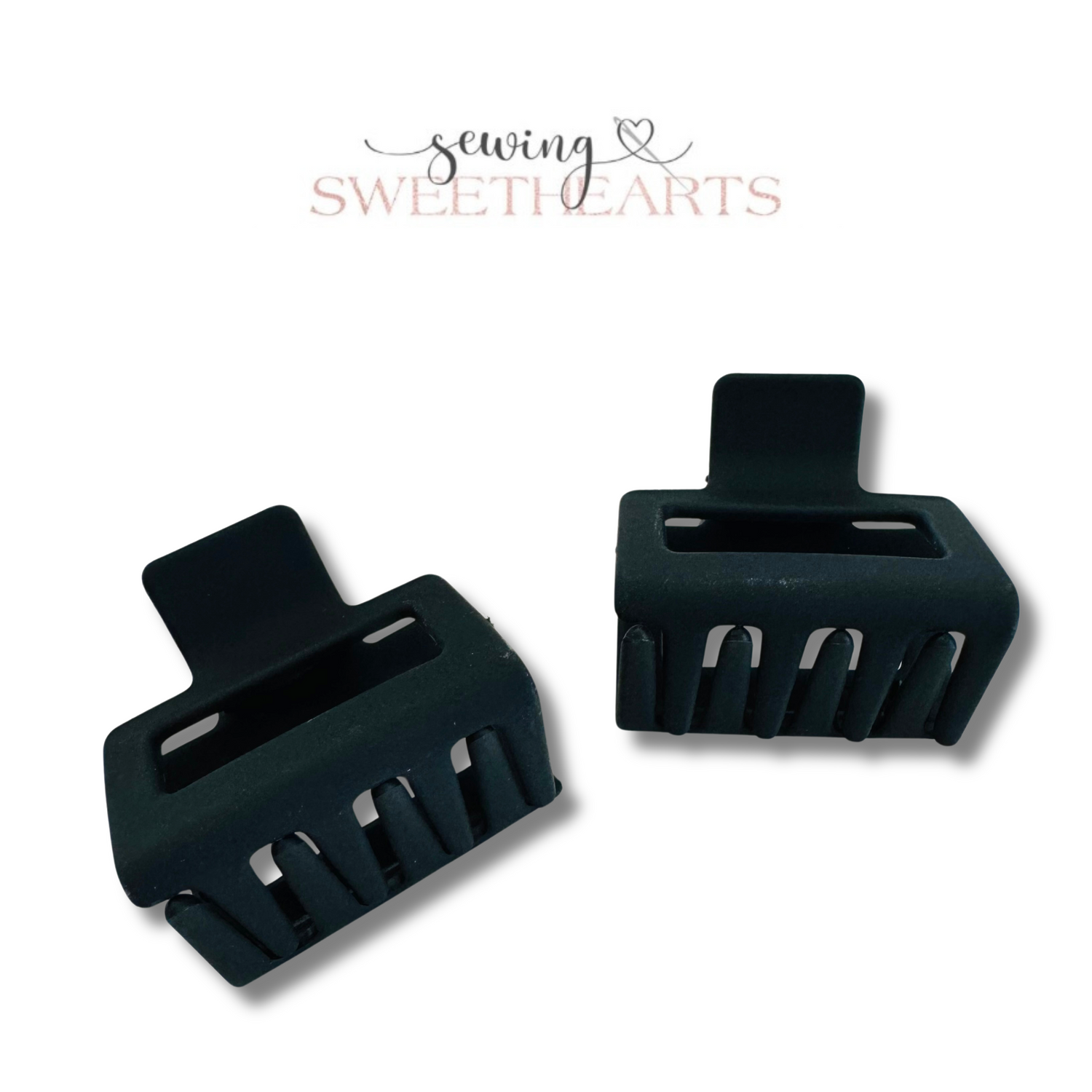 Black Claw Clip / 5 cm  Sewing Sweethearts   