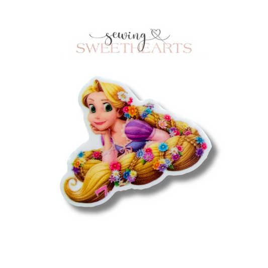 Long Hair Princess Clip (2 for $9)  Sewing Sweethearts   