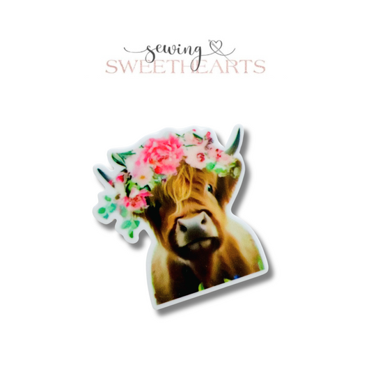 Highland Cows Clip (2 for $9)  Sewing Sweethearts   