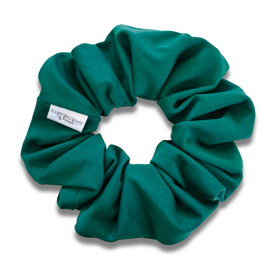 Dark Green Swim Scrunchie  Sewing Sweethearts   