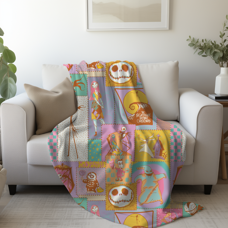 Nightmare Minky Blanket PREORDER (~4 weeks before shipping)  Sewing Sweethearts   