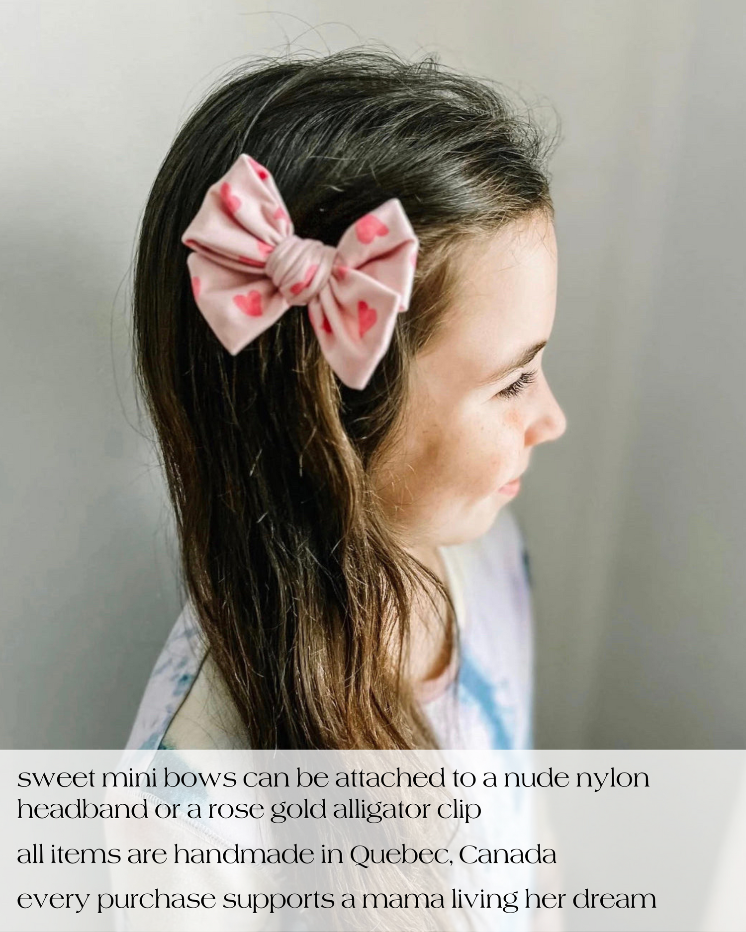 Blush Rainbows Bow  Sewing Sweethearts   