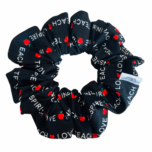 Teach Love Inspire Scrunchie Scrunchies Sewing Sweethearts   