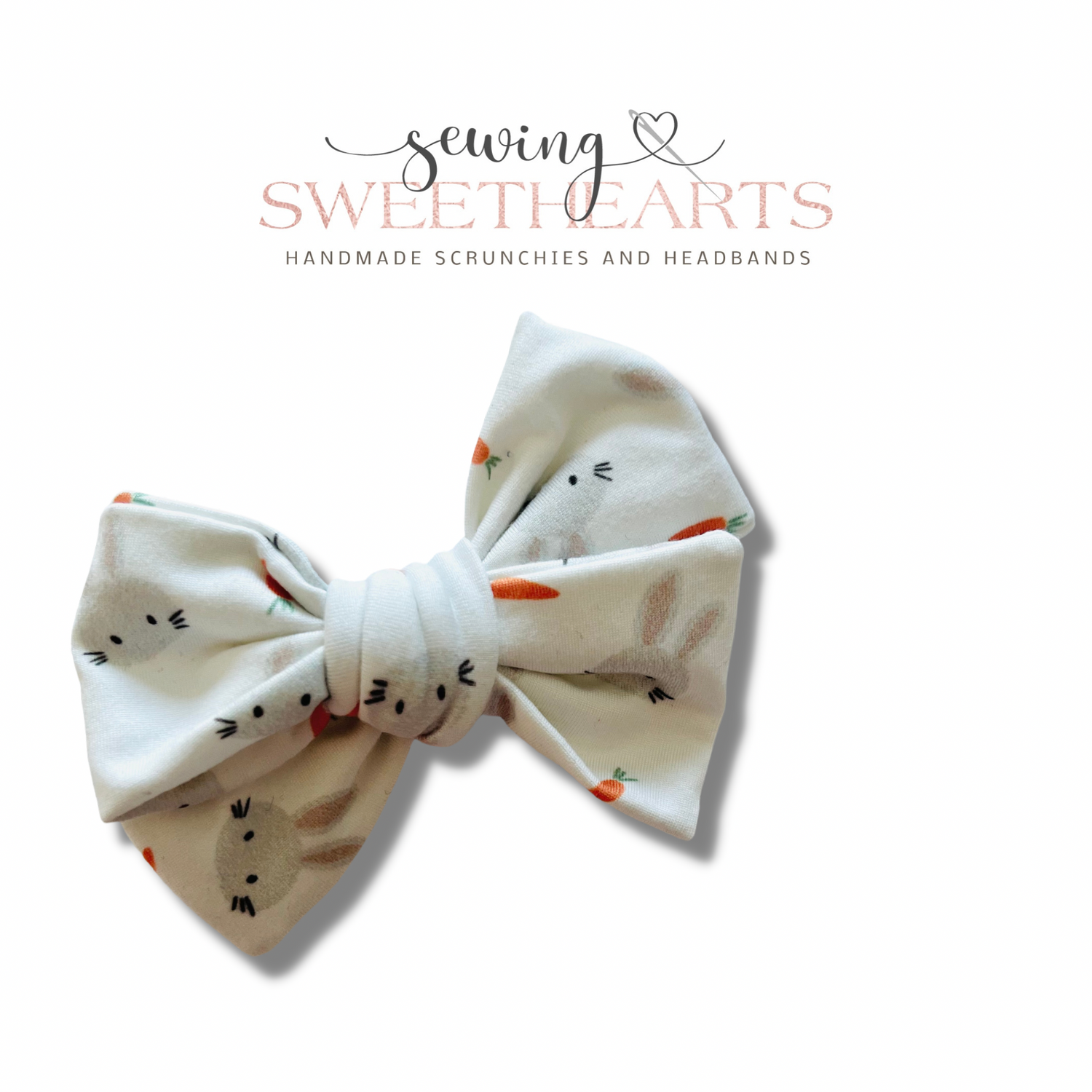 Bunny Love Bow Sweet Minis Sewing Sweethearts   