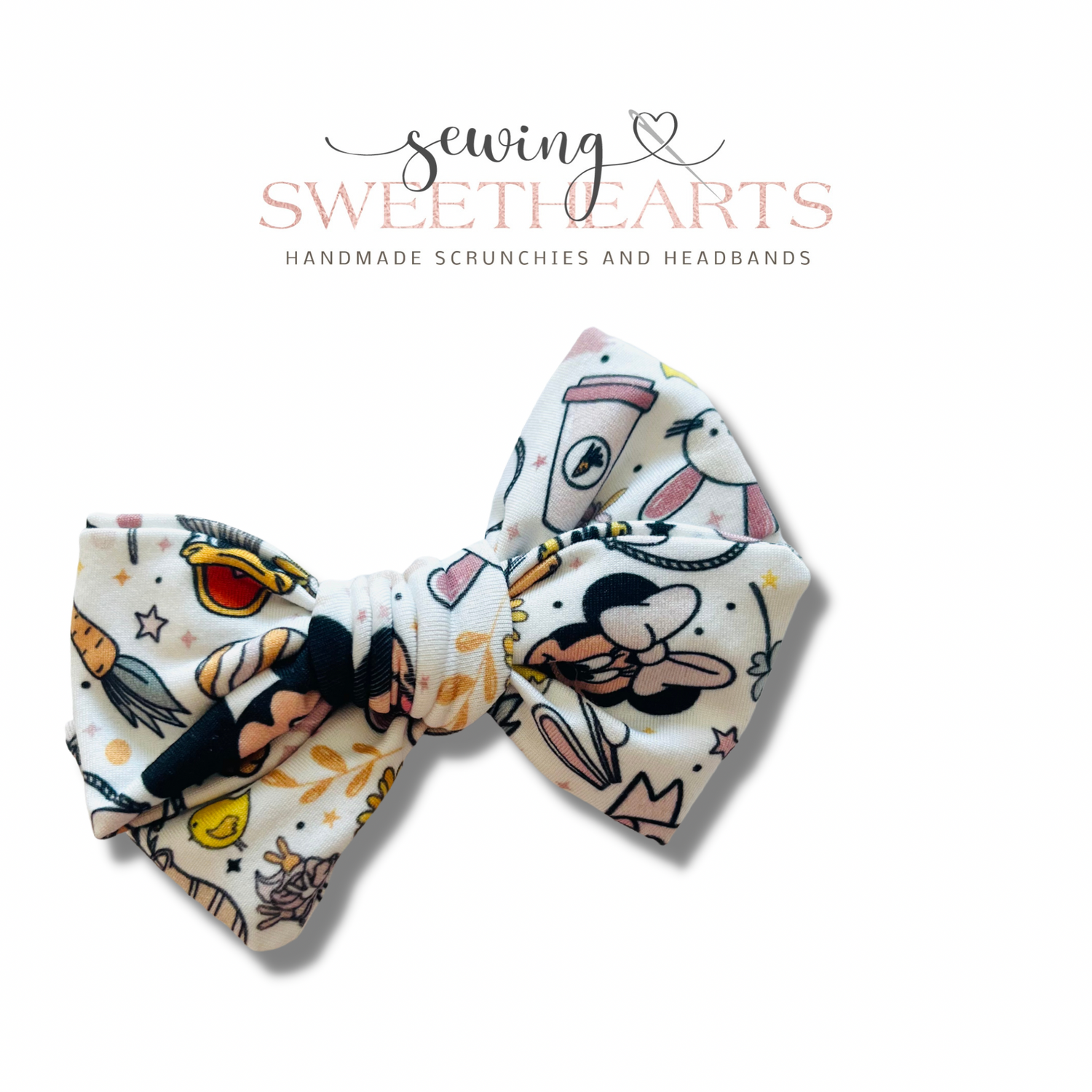 Happy Easter Clubhouse Bow Sweet Minis Sewing Sweethearts   