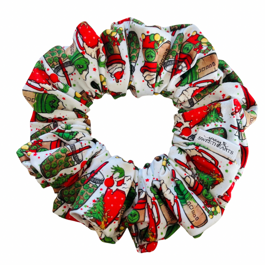 Grinchmas Blend Scrunchie Scrunchies Sewing Sweethearts   
