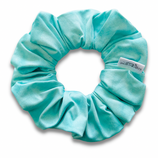 Watercolor Mint Scrunchie Scrunchies Sewing Sweethearts   