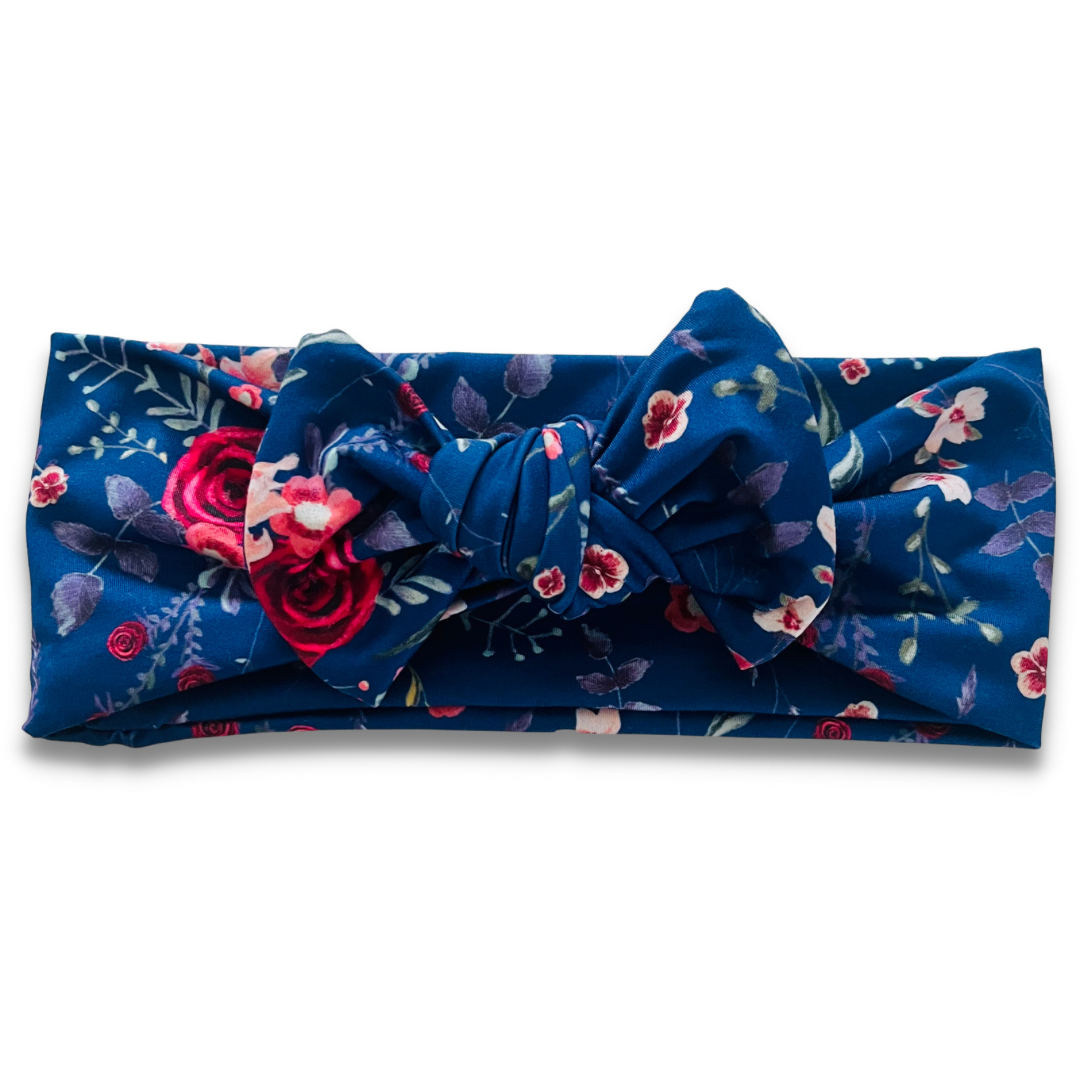 Navy Rose Garden Sweetie  Sewing Sweethearts   