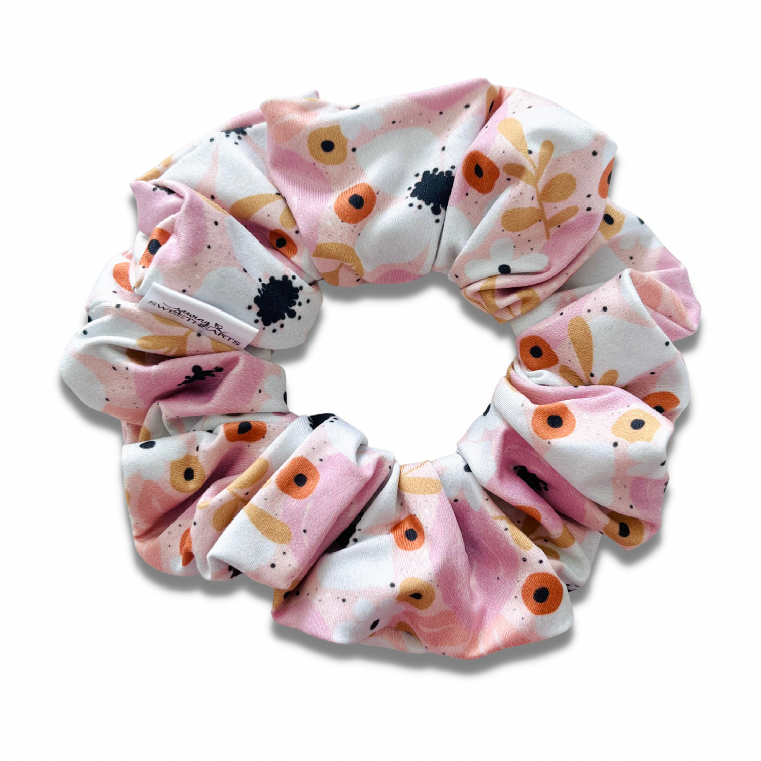 Flirty Floral Scrunchie Scrunchies Sewing Sweethearts   