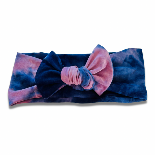 Navy & Mauve Tie Dye Sweetie  Sewing Sweethearts   