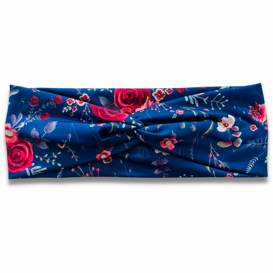 Navy Rose Garden Sweetheart  Sewing Sweethearts   