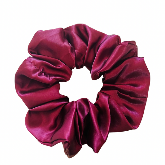 Boysenberry Satin Scrunchie Scrunchies Sewing Sweethearts   