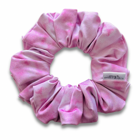Watercolor Pink Scrunchie  Sewing Sweethearts   