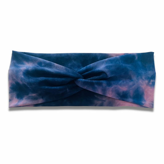 Navy & Mauve Tie Dye Sweetheart  Sewing Sweethearts   