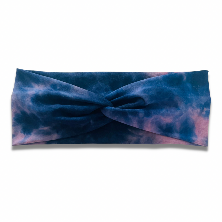 Navy & Mauve Tie Dye Sweetheart  Sewing Sweethearts   