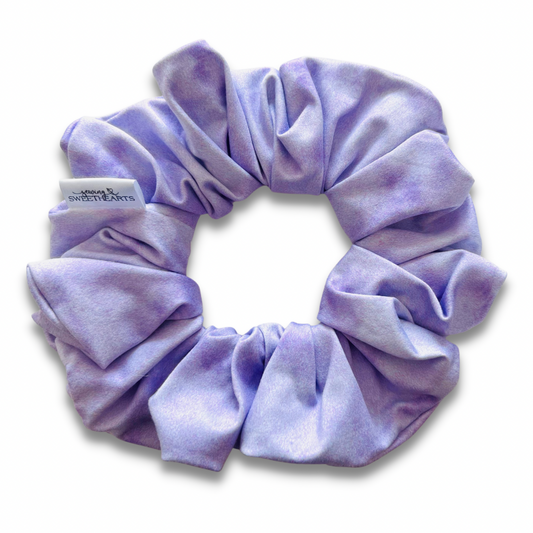 Watercolor Purple Scrunchie Scrunchies Sewing Sweethearts   