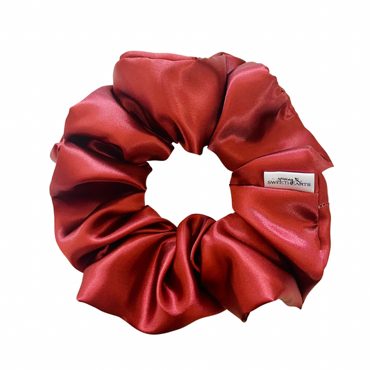 Redwood Satin Scrunchie Scrunchies Sewing Sweethearts   